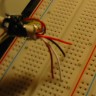 cable in breadboard